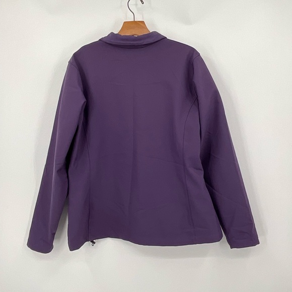 Columbia Women’s Softshell‎ Kruger Ridge Jacket Purple Size XL K15 - Picture 4 of 9